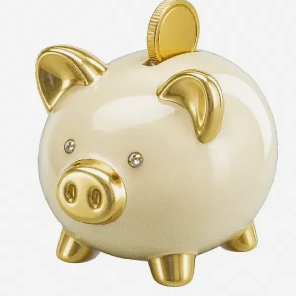 Piggy bank — Pink