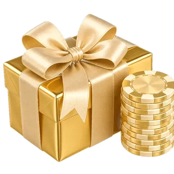 Gift box and chips — Pink