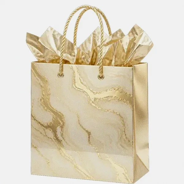 Paper gift bag — Pink