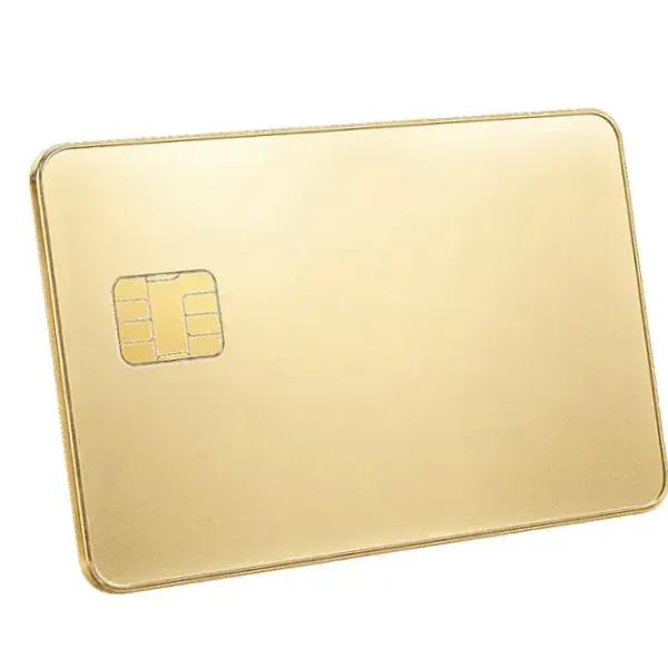 Metal bank card — Pink