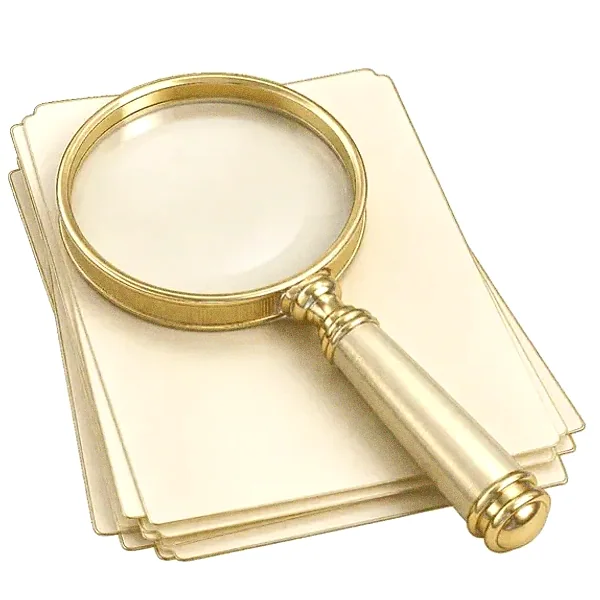 Magnifying glass — Pink