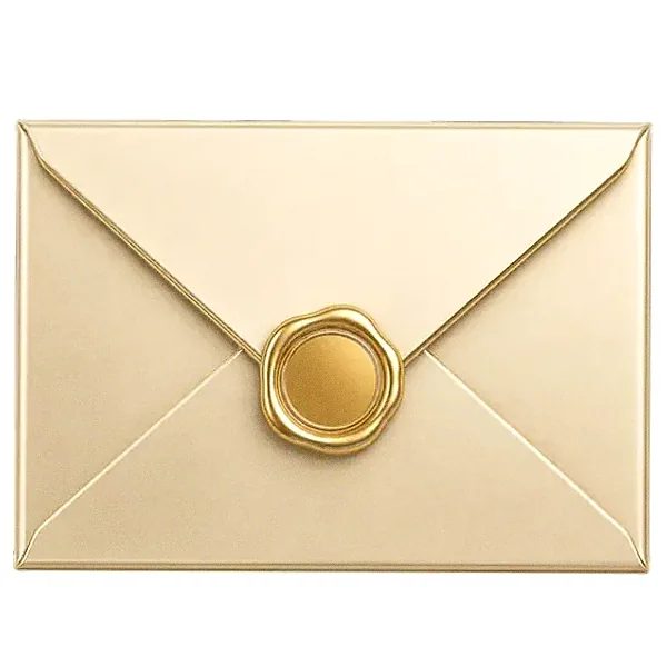 Sealed envelope — Pink
