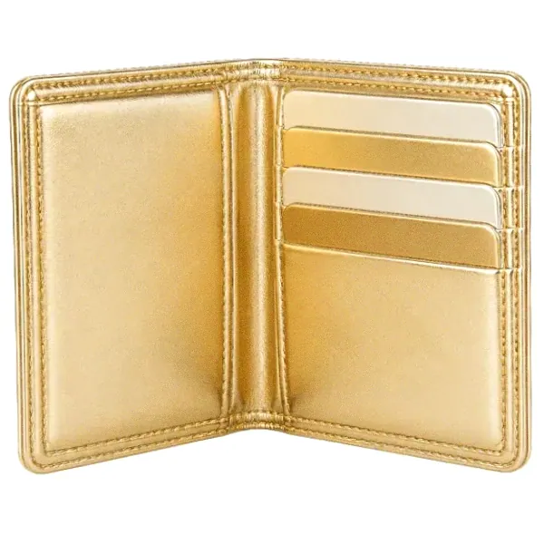 Leather wallet — Pink