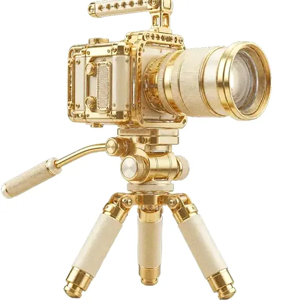 Camera on tripod — Pink