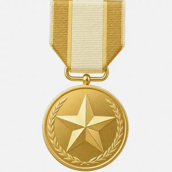 Star medal — Pink