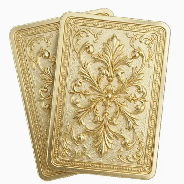 Ornate playing cards — Pink